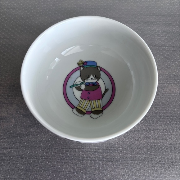 Kohzan Japan Cat Parade Dish and Bowl Set - Picture 5 of 6
